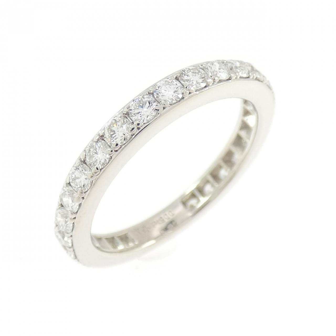 PT900 ハーフエタニティ ダイヤモンド リング 0.89CT