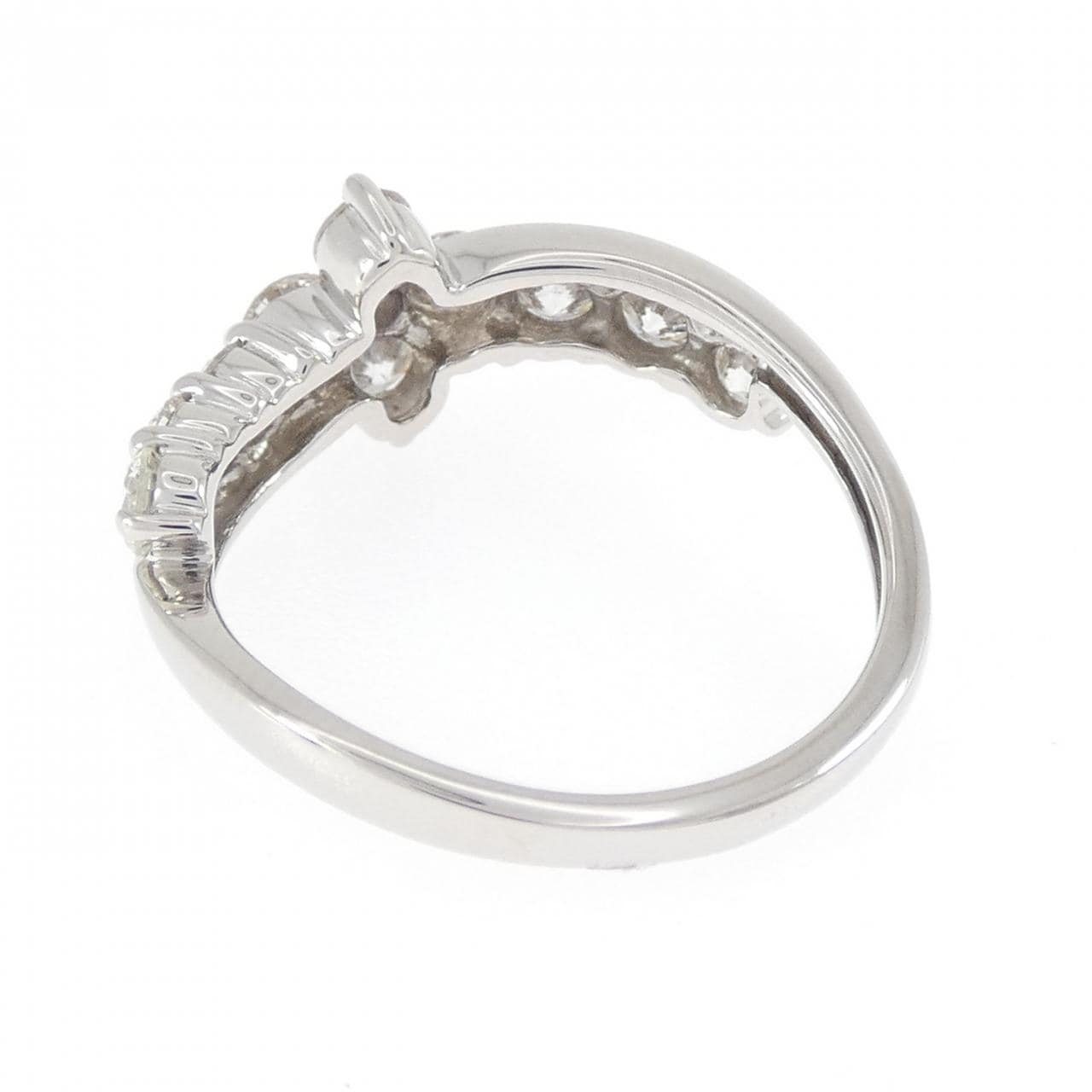PT900 フラワー ダイヤモンド リング 1.00CT