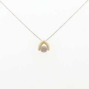 K18YG ダイヤモンド ネックレス 0.10CT