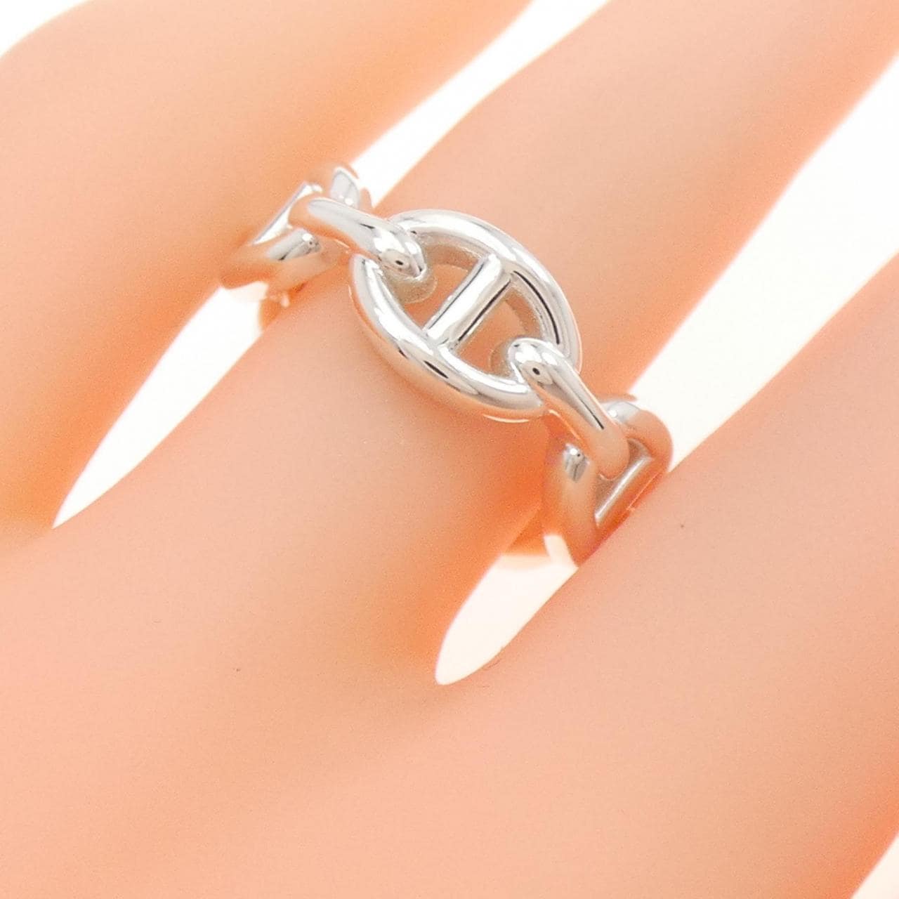 HERMES Chène d&#39;Angle Anchenée Ring