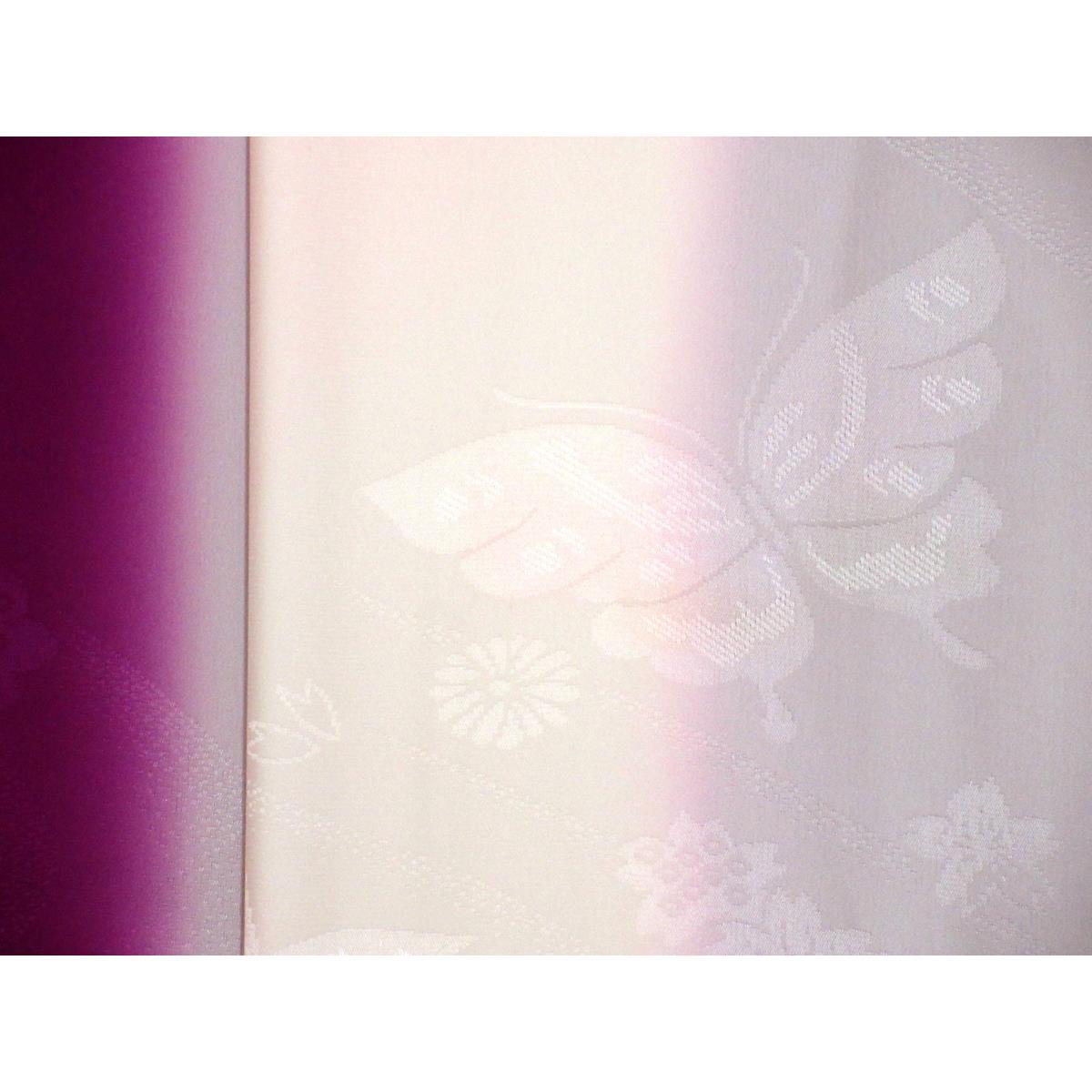 長襦袢　振袖　ボカシ染