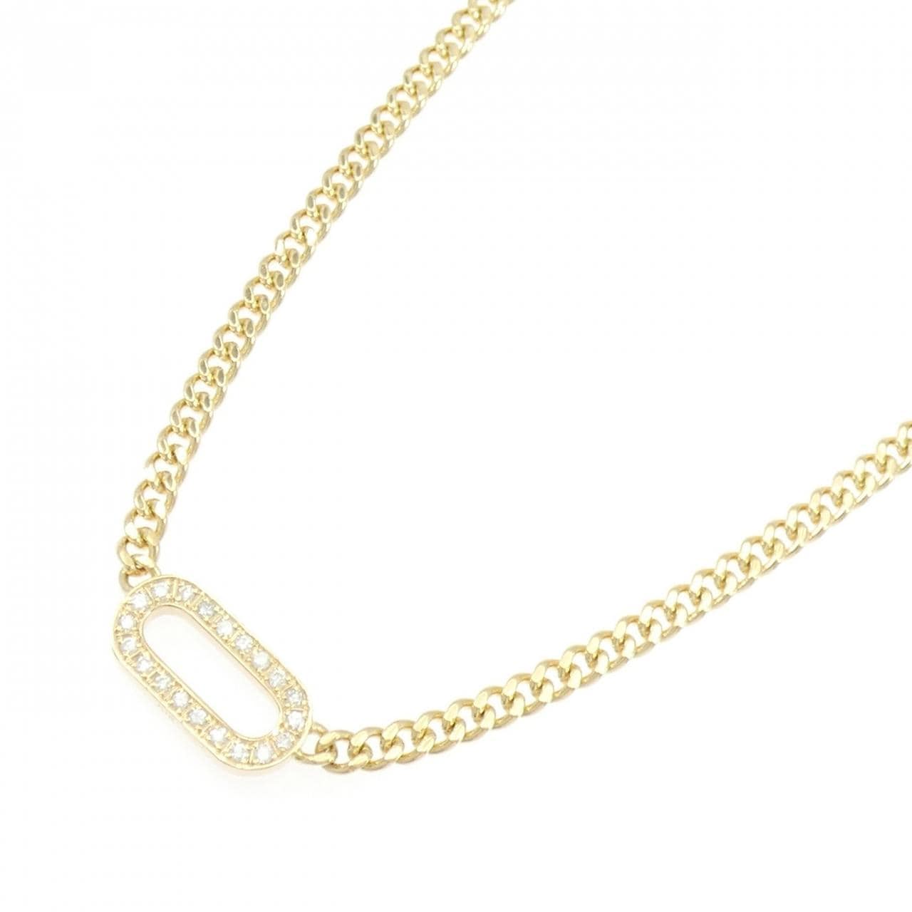K18YG ダイヤモンド ネックレス 0.44CT