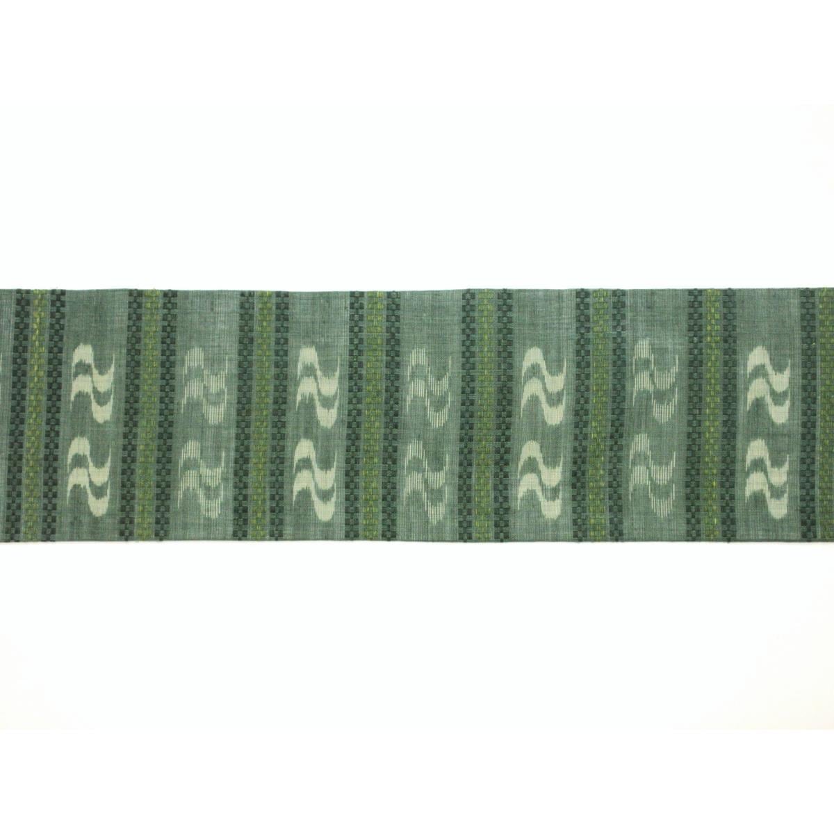 夏名古屋帯　新垣幸子織物工房【八重山上布】