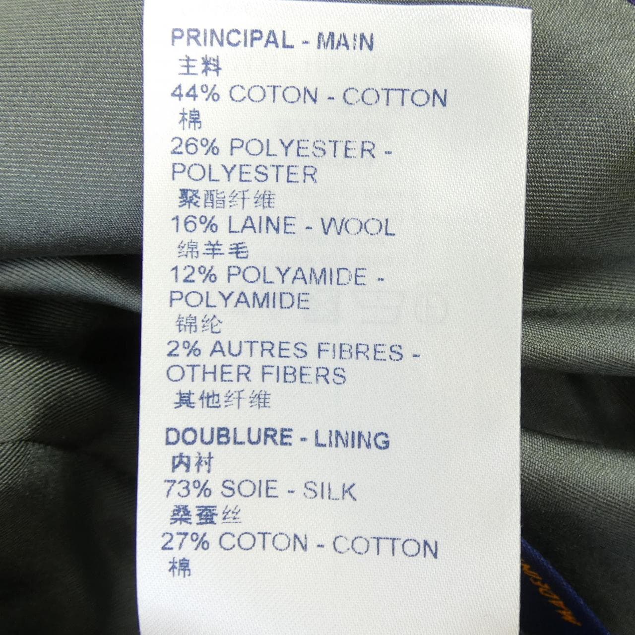 ルイヴィトン LOUIS VUITTON シルバーモノグラムフェルトコート HLC70EHI8 コート