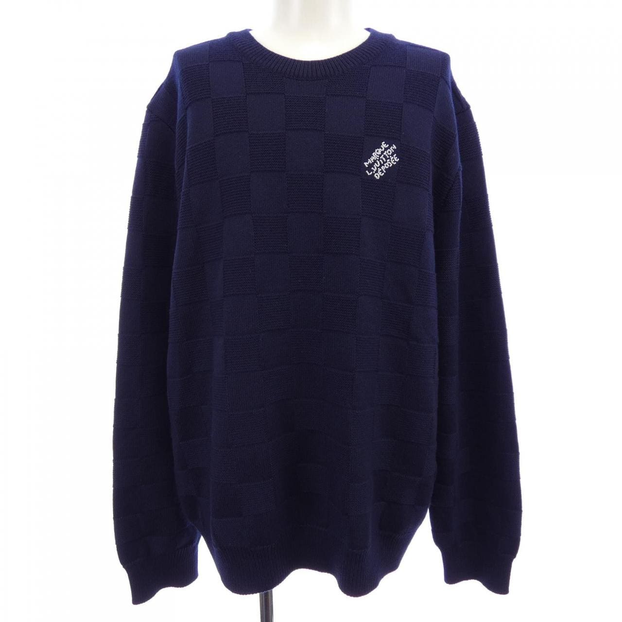 ルイヴィトン LOUIS VUITTON ダミエプルオーバーウィズパールシグネチャー HQN69WZLL ニット