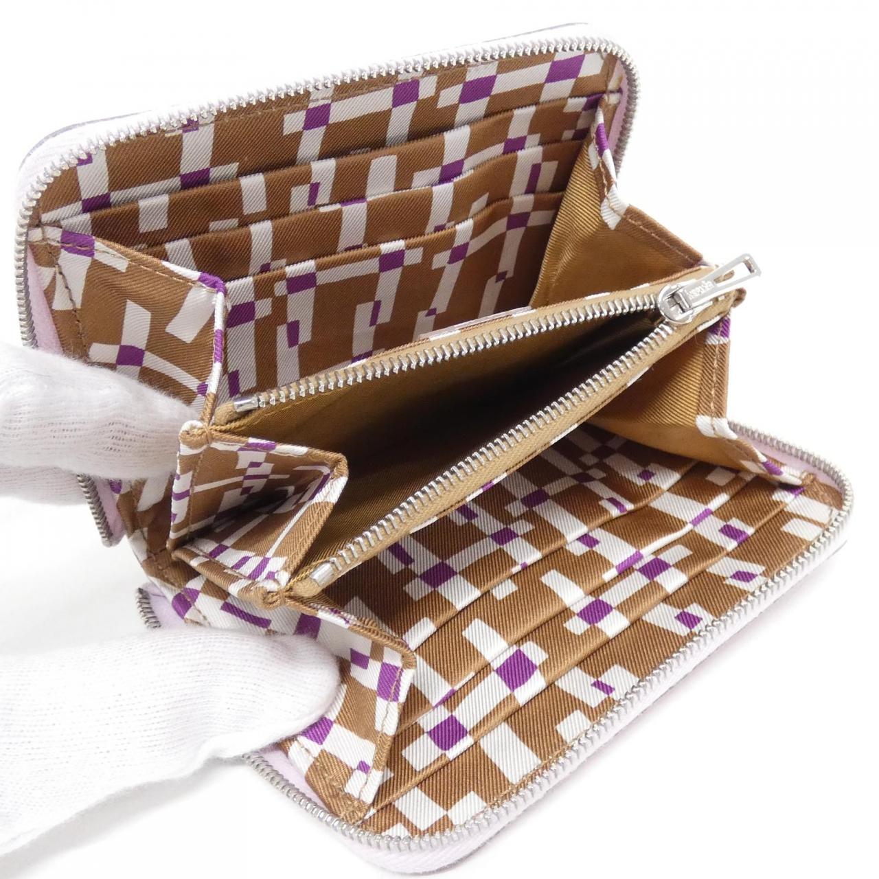 エルメス H EN FIL シルク イン コンパクト 084204CK 財布