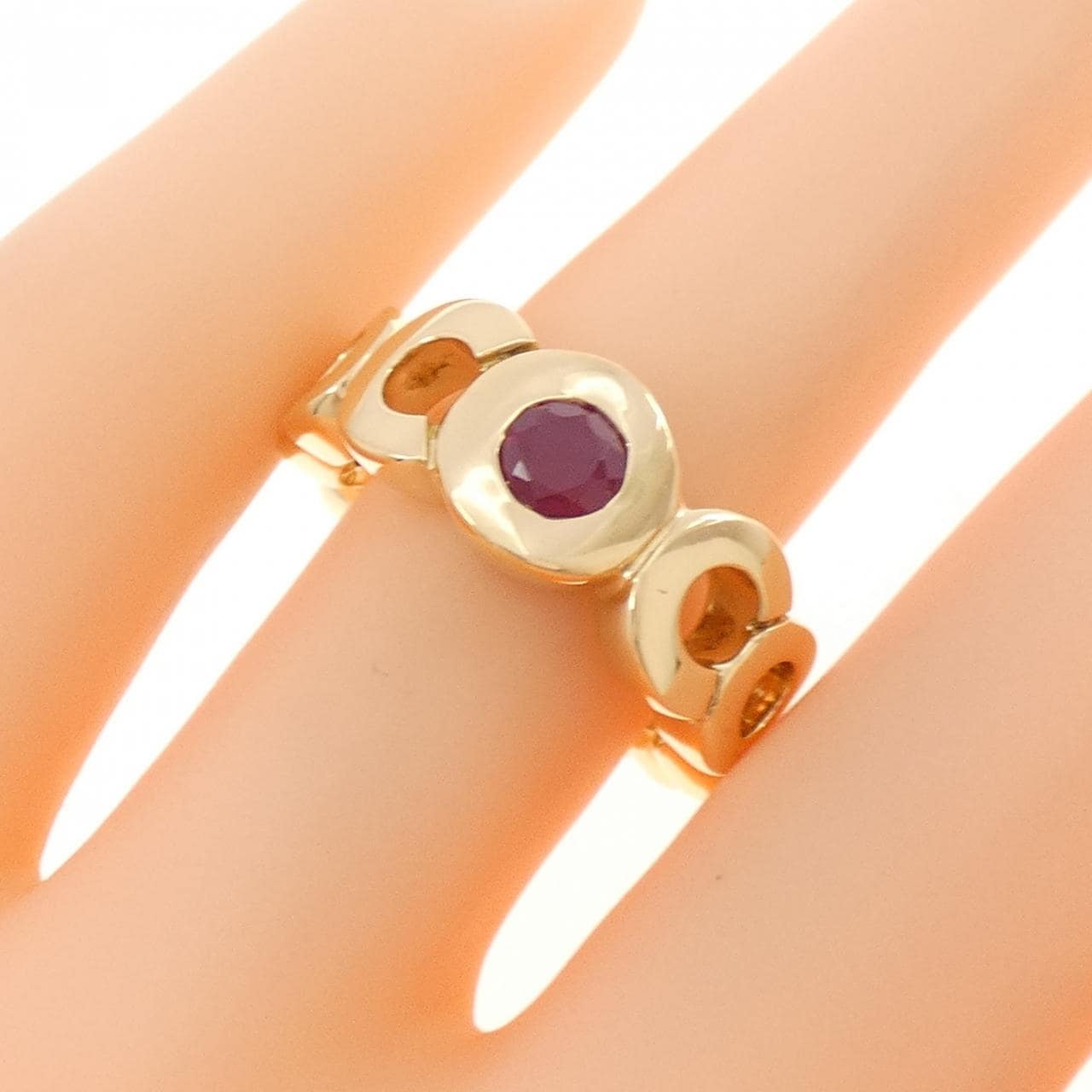 シャネル ココ バンド リング