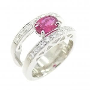 タサキ ルビー リング 0.86CT