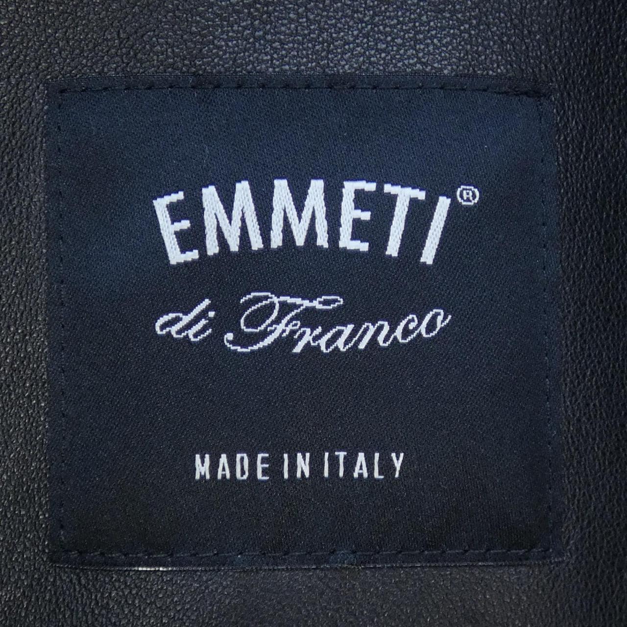 Enmety EMMETI皮革骑士夹克