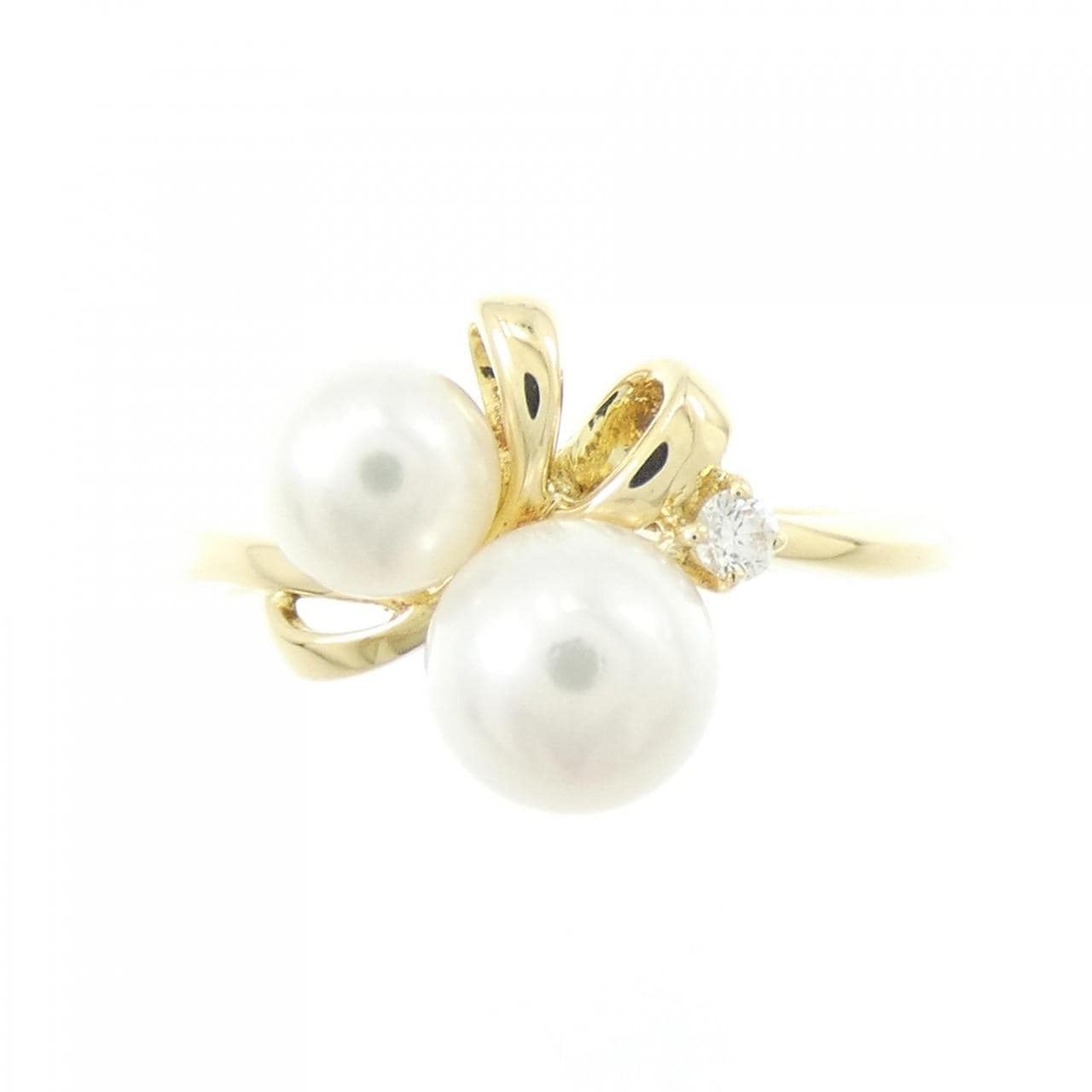 MIKIMOTO Akoya珍珠戒指