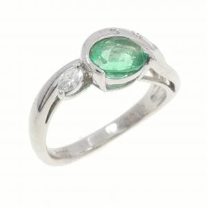 PT900 エメラルド リング 0.79CT