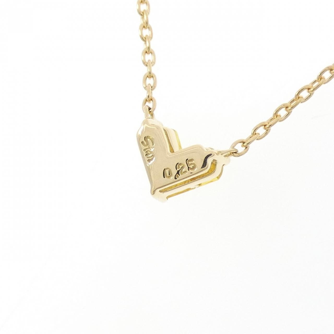 スタージュエリー ミステリアスハート ネックレス 0.25CT