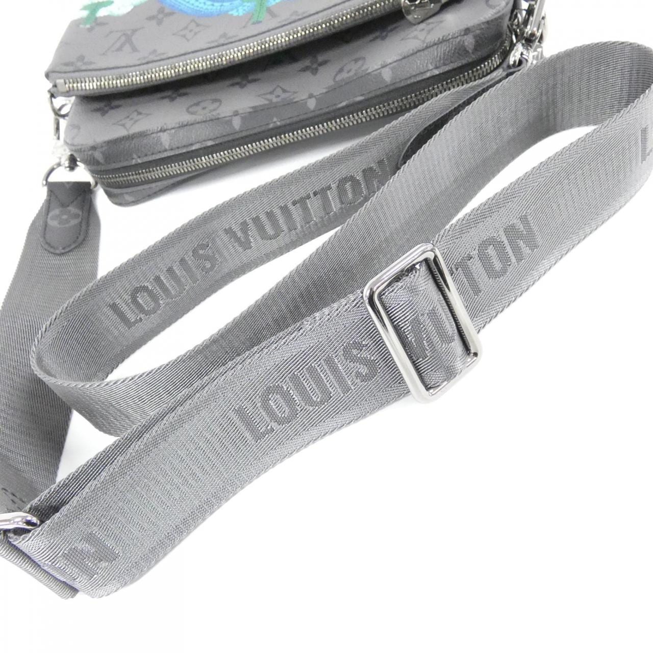 ルイヴィトン モノグラム エクリプス リバース(LV X YK) トリオ メッセンジャー M46435 ショルダーバッグ