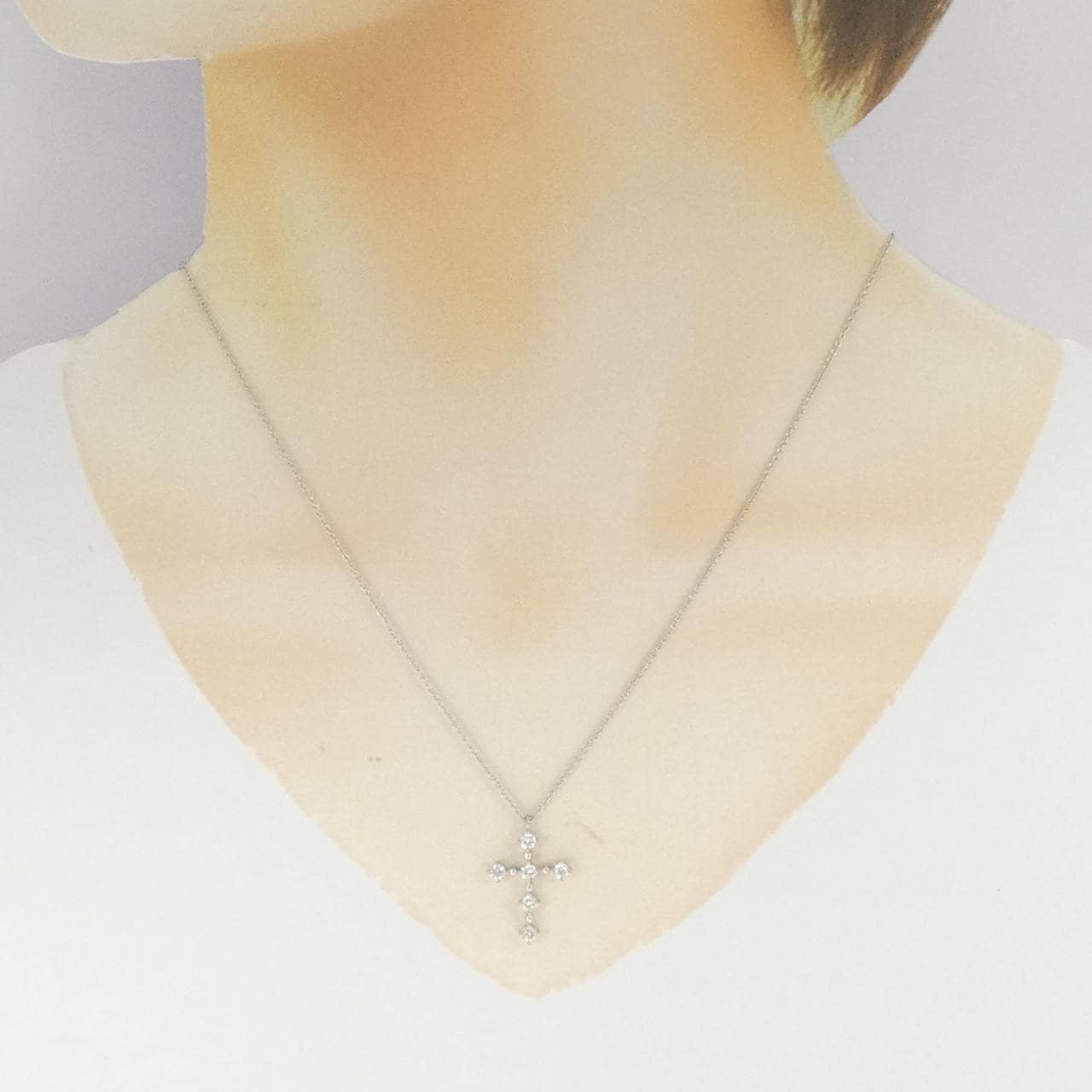 ヴァンドーム ダイヤモンド ネックレス 0.38CT