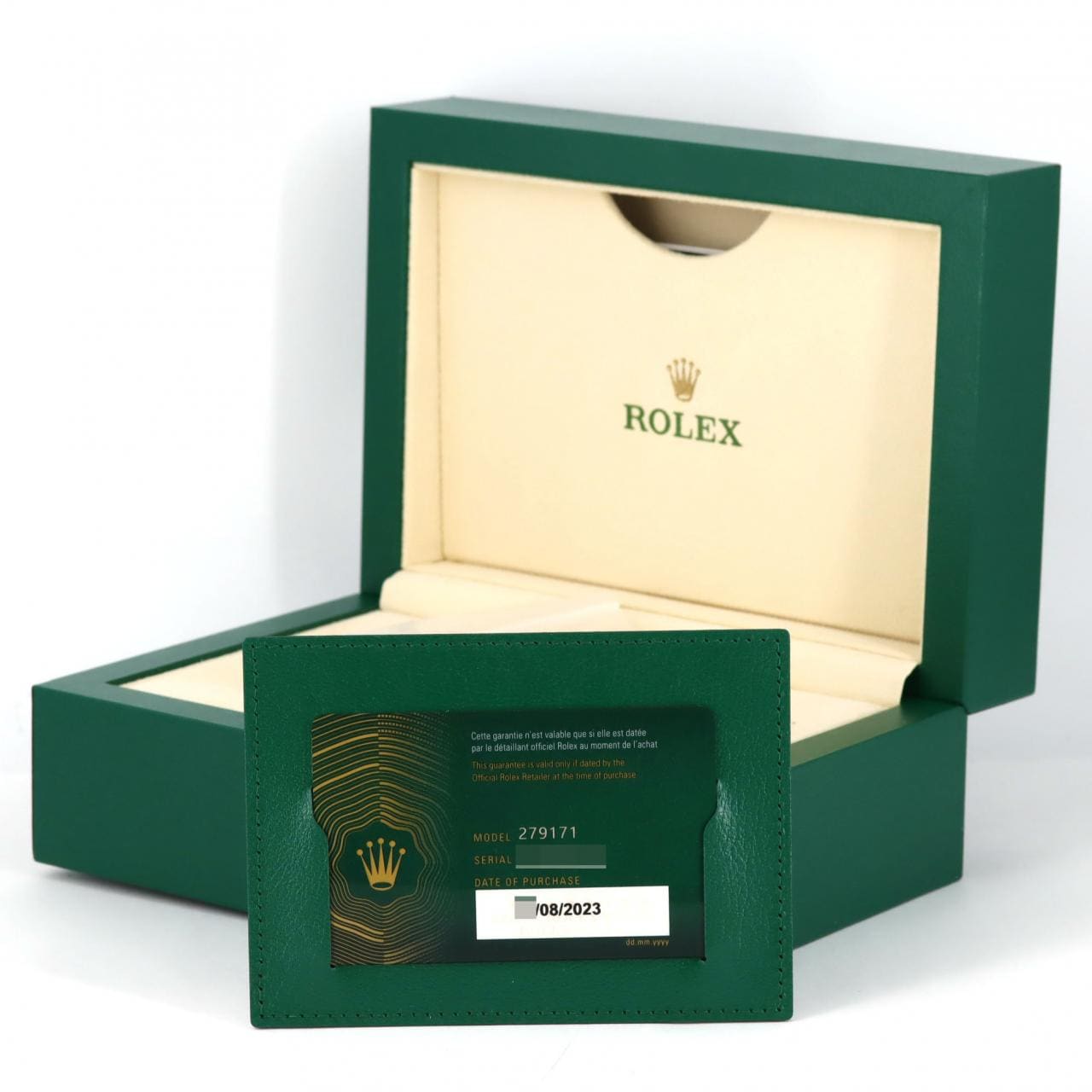 ロレックス デイトジャスト 279171G SSxPG 自動巻 ランダム番