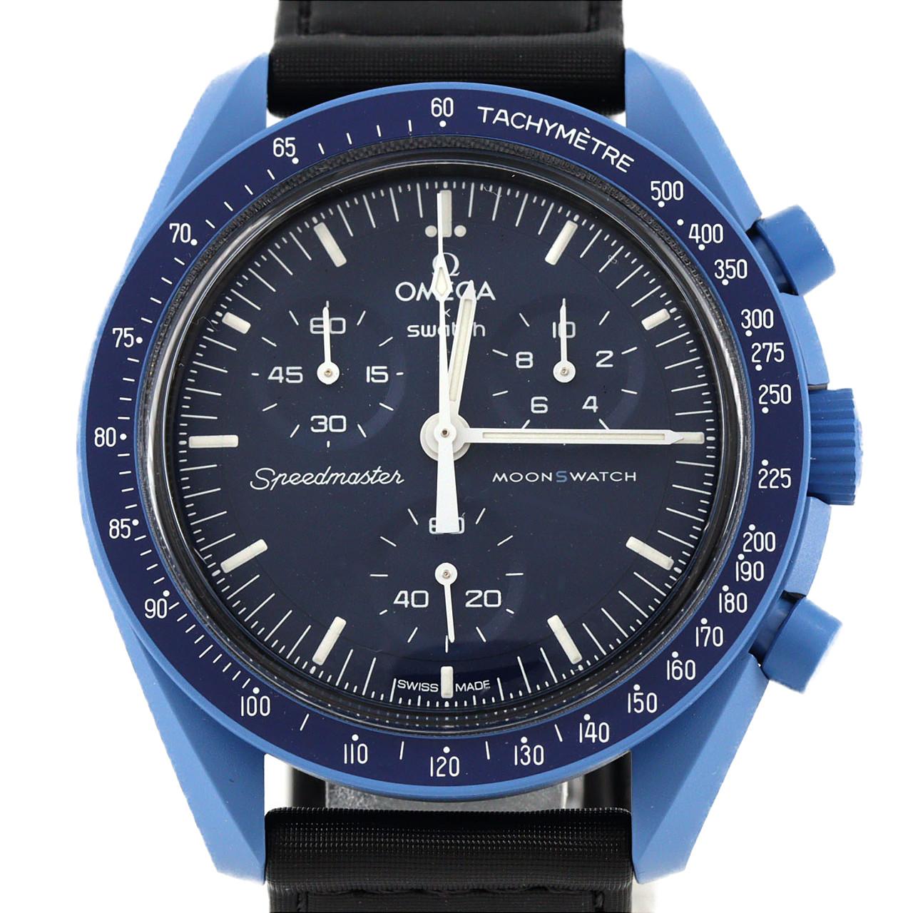 スウォッチ スウォッチxオメガ･ミッショントゥネプチューン SO33N100 バイオセラミック クォーツ