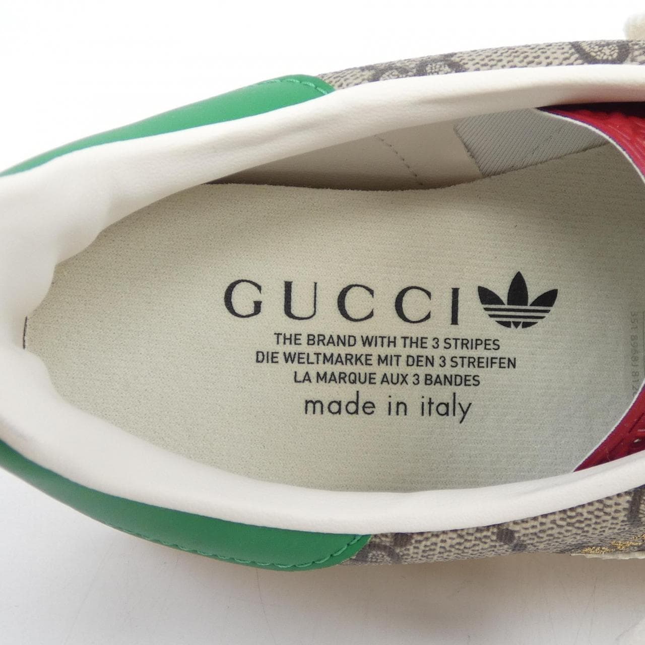 グッチ GUCCI IE2262 ADIDAS GAZELLE 715222 スニーカー