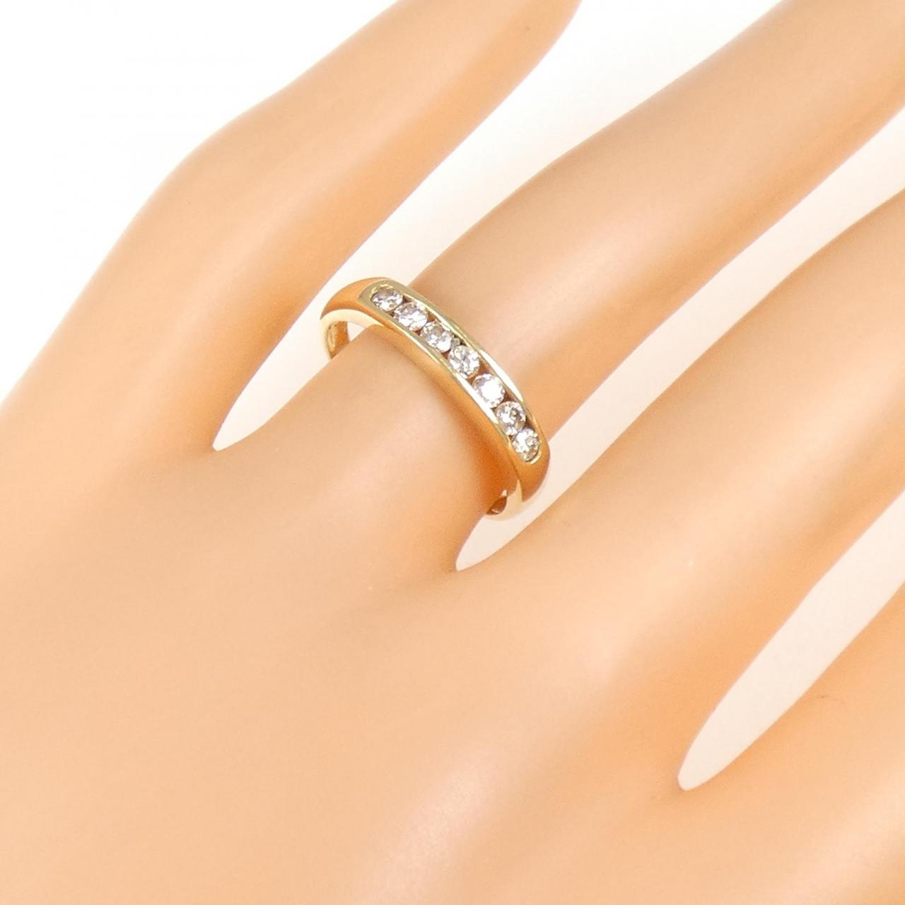 K18YG ダイヤモンド リング 0.27CT