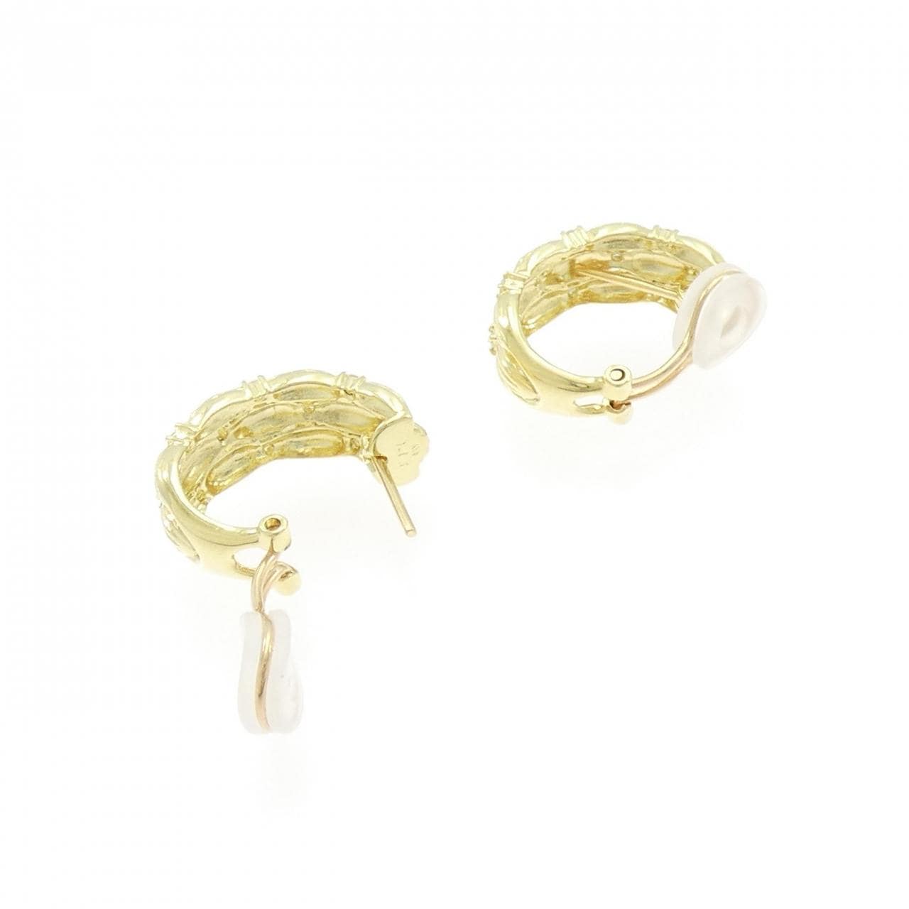 K18YG ダイヤモンド ピアス/イヤリング 0.30CT