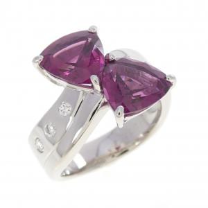 PT900 ガーネット リング 3.77CT