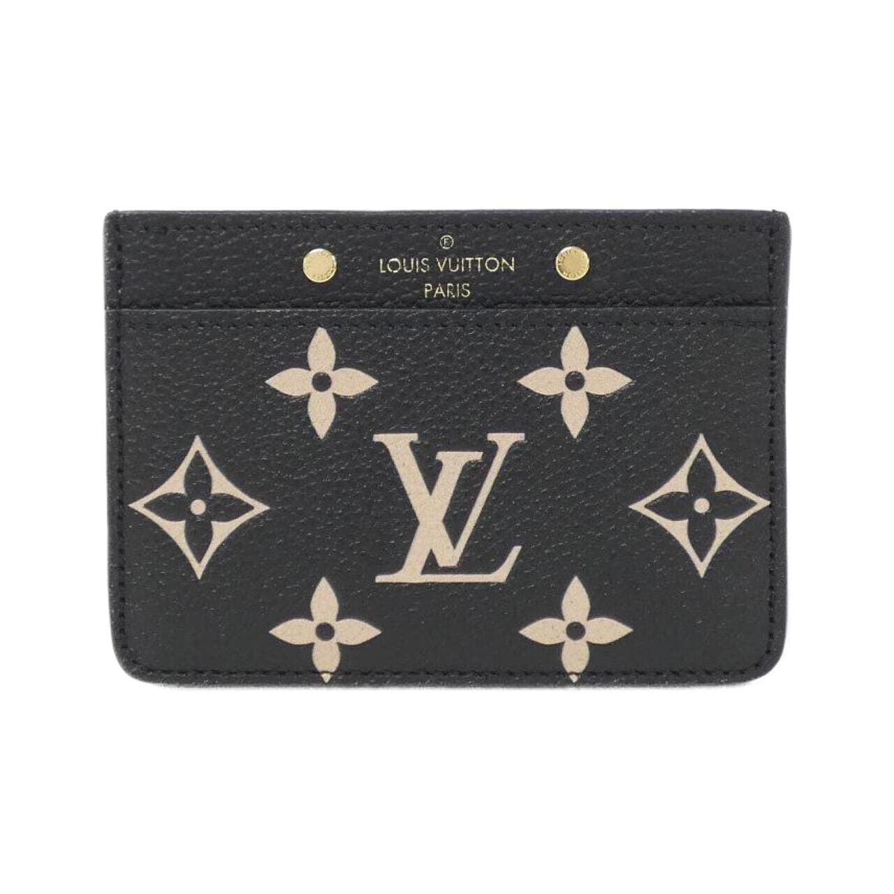 LOUIS VUITTON雙色Monogram Empreinte Porte Carte Sample M81022 卡包