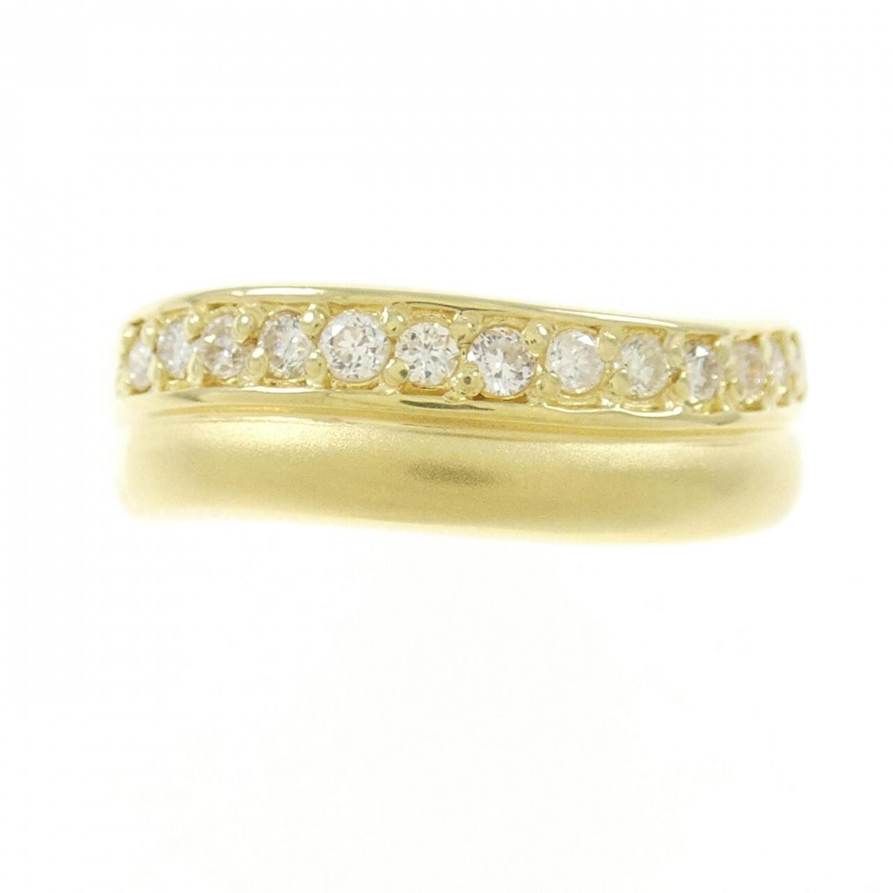 K18YG ダイヤモンド リング 0.25CT