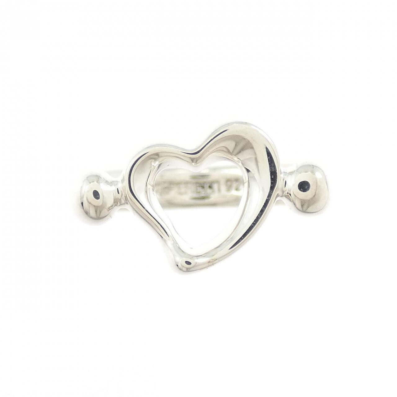 ティファニー オープンハート リング