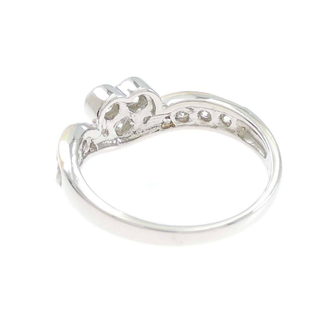 PT900/K18YG ダイヤモンド リング 0.53CT