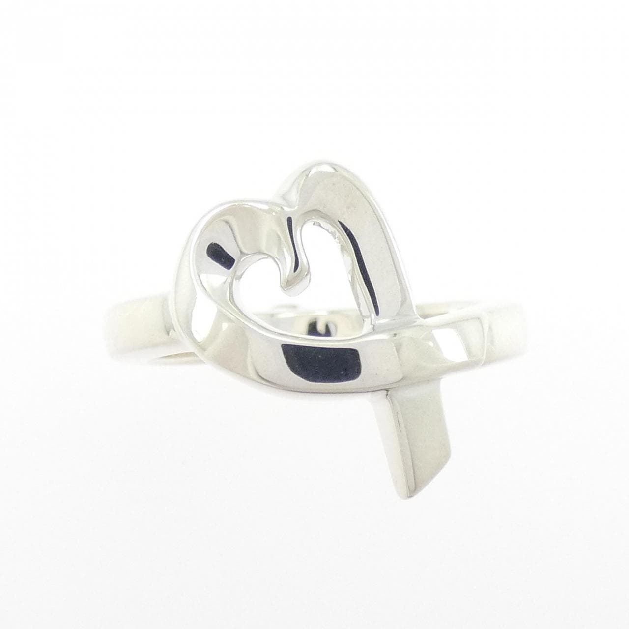 ティファニー ラビングハート リング