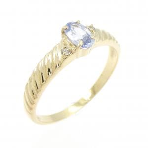 K18YG サファイヤ リング