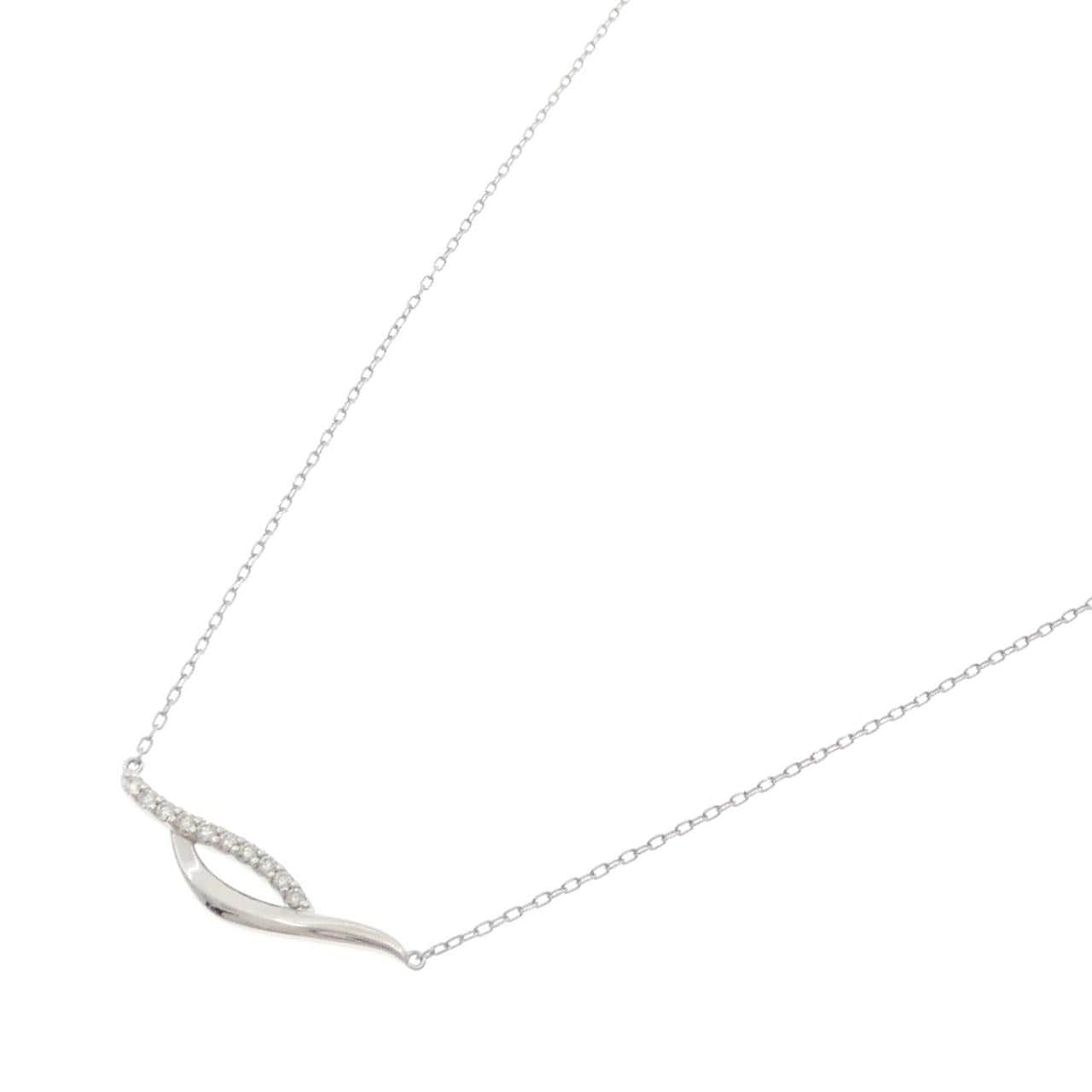 PT900/PT850 ダイヤモンド ネックレス 0.12CT