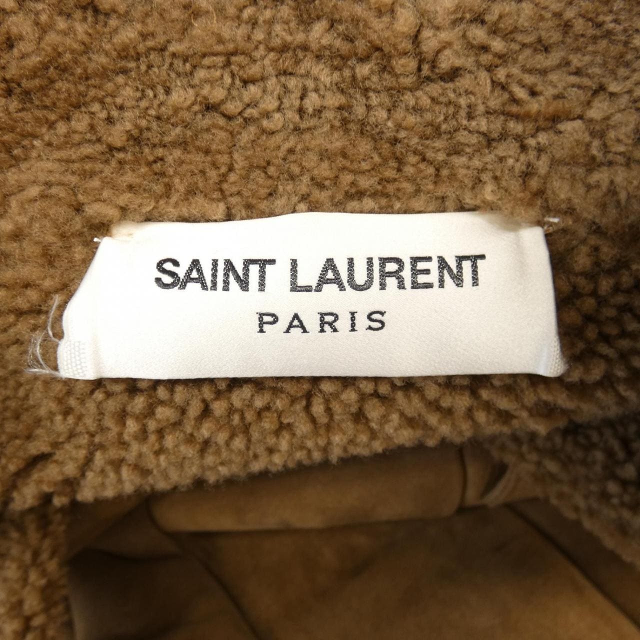 SAINT LAURENT LAURENT mouton coat