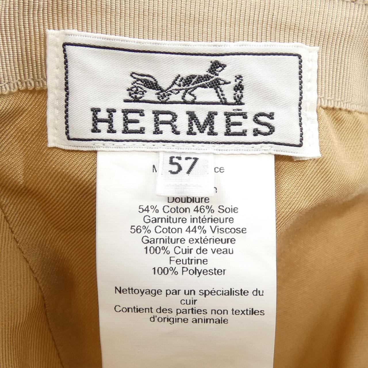 エルメス HERMES キャップ