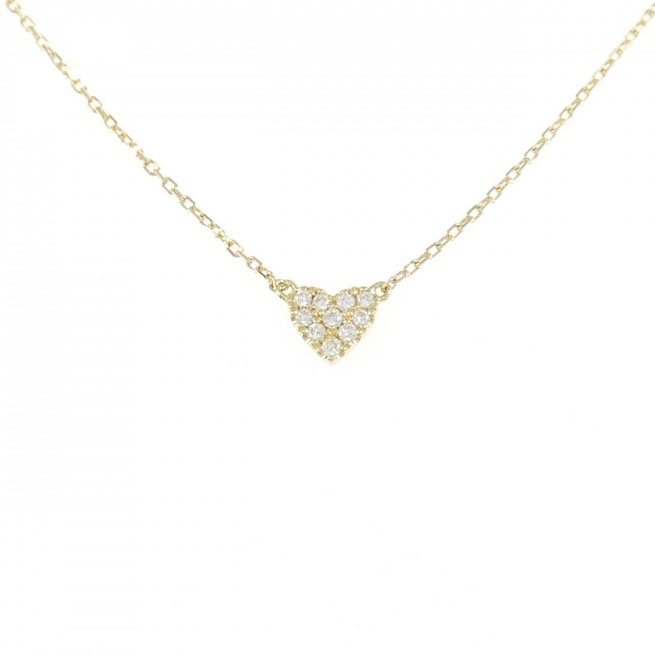 アーカー ハートパヴェ ネックレス 0.05CT