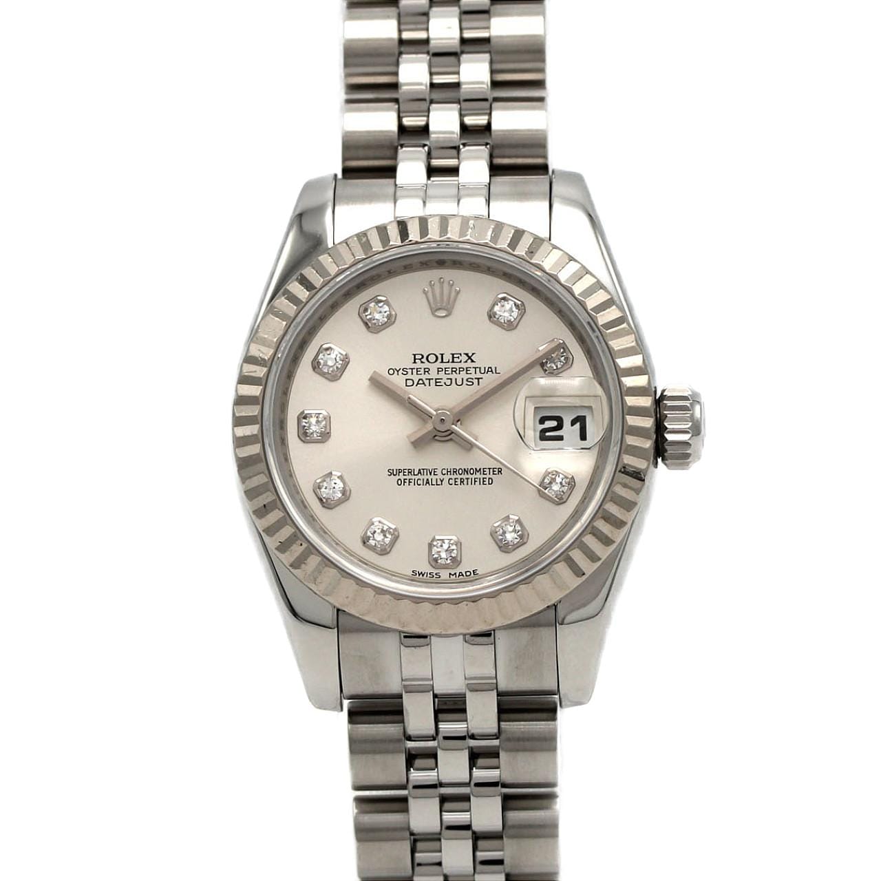 ロレックス デイトジャスト 179174G SSxWG 自動巻 Z番