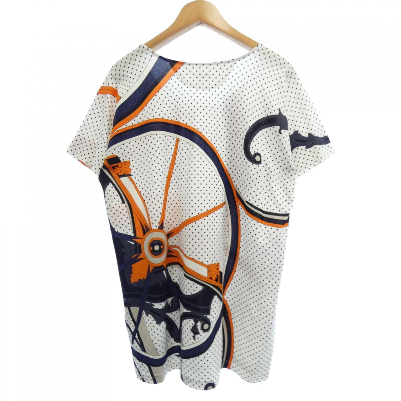エルメス HERMES WASHINGTON'S CARRIAGE JERSEY *96-7600. Tシャツ