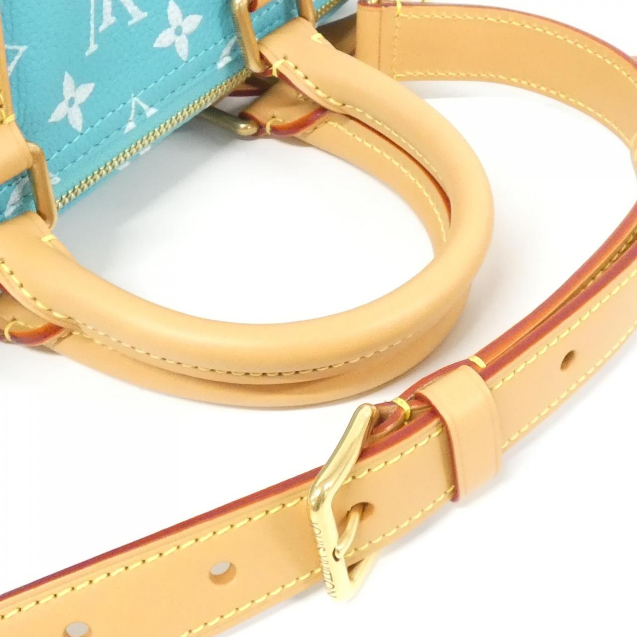 ルイヴィトン モノグラム レザー スピーディ P9 バンドリエール 25cm M11561 ボストンバッグ