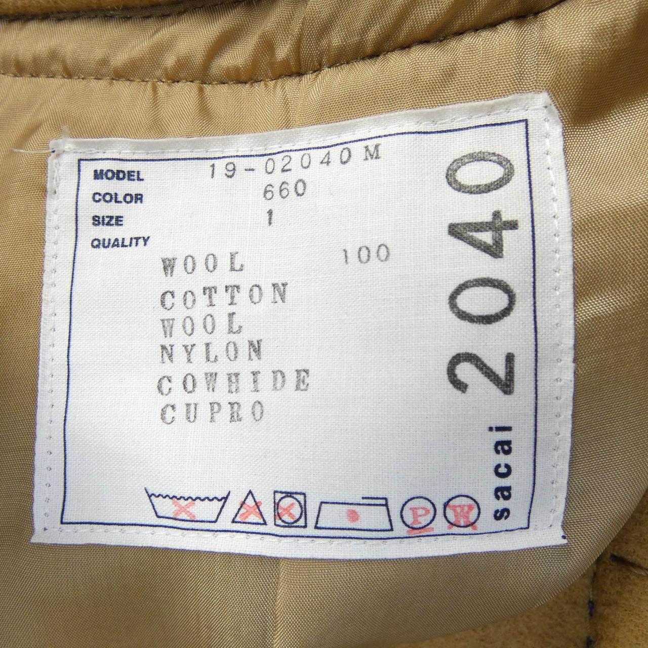 サカイ SACAI 19-02040M コート