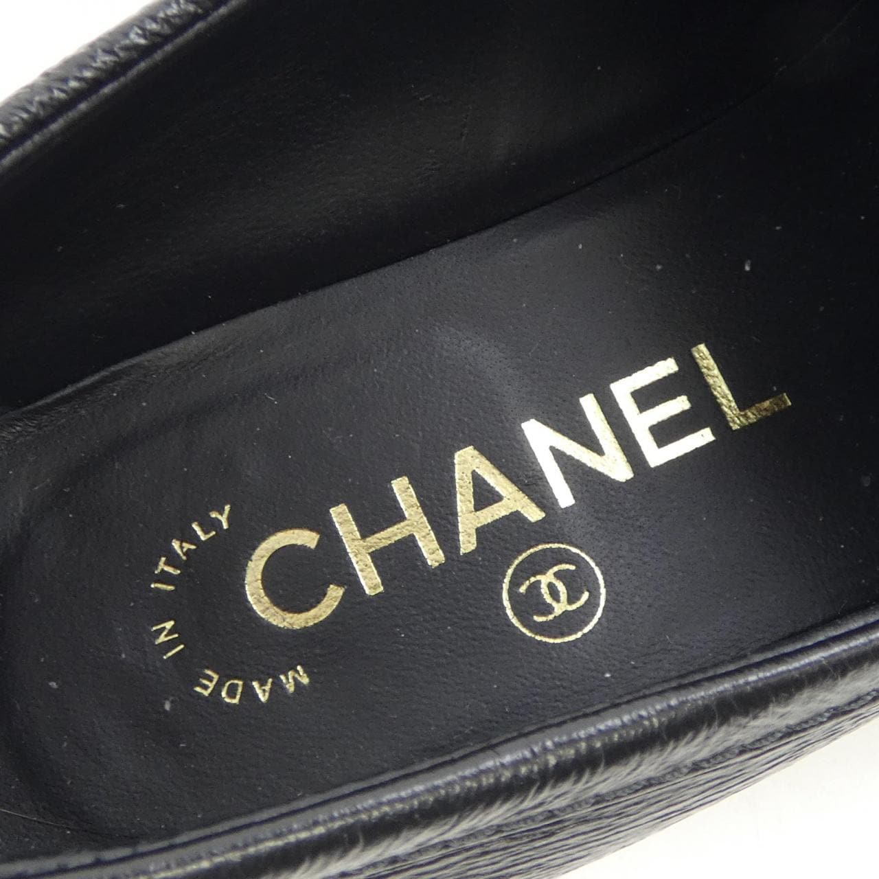 シャネル CHANEL ターンロック モカシン G45474B16503 シューズ