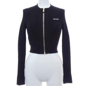 ミュウミュウ MIU MIU クロップドカット MMF722 S231 122P カーディガン