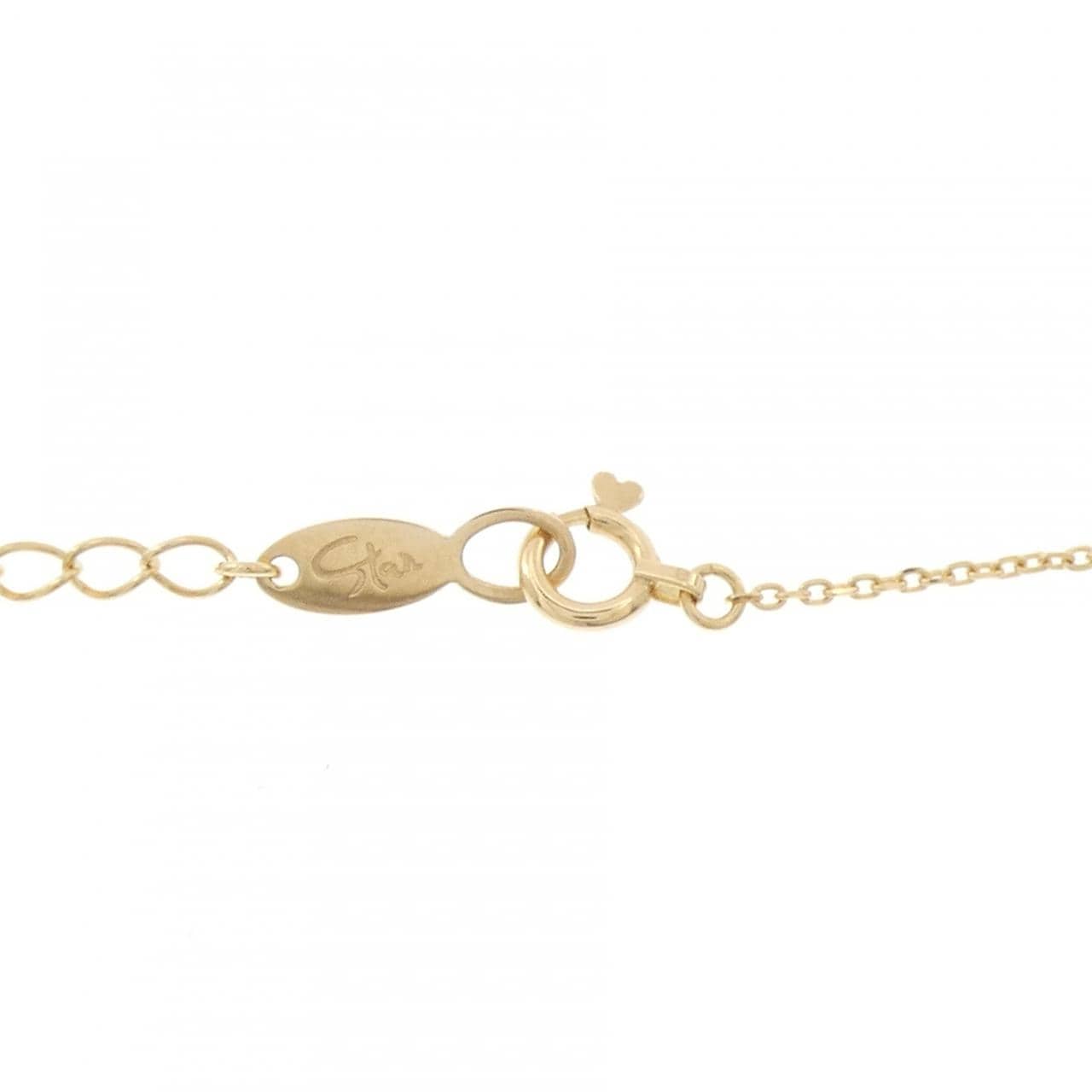 スタージュエリー ムーン ダイヤモンド ネックレス 0.10CT