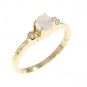 K18YG ムーンストーン リング