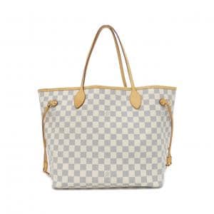 ルイヴィトン ダミエ アズール ネヴァーフル MM N51107 バッグ