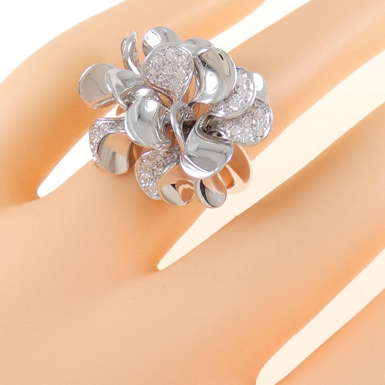 MIKIMOTO Diamond Ring 0.42CT