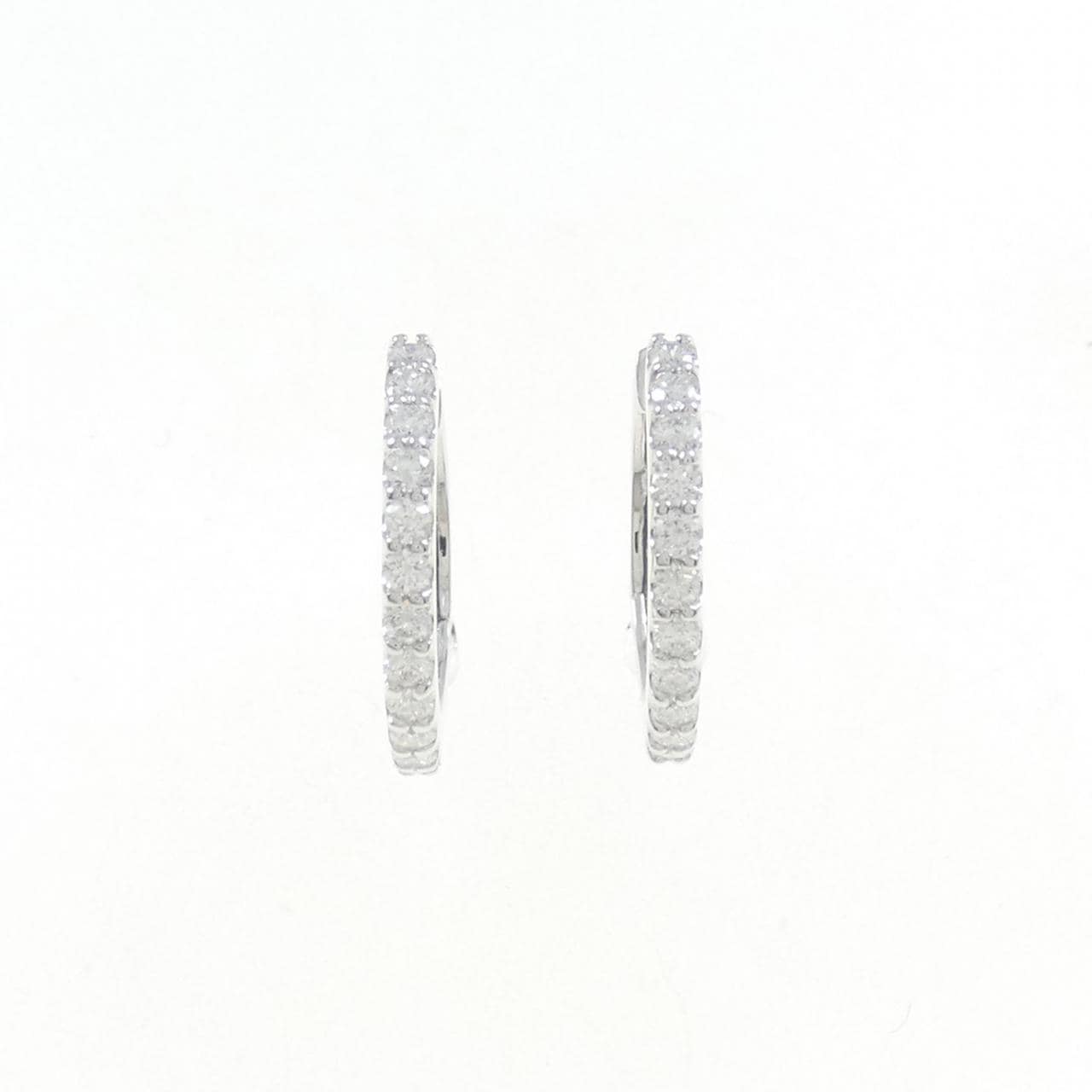 【新品】PT ダイヤモンド ピアス 0.40CT