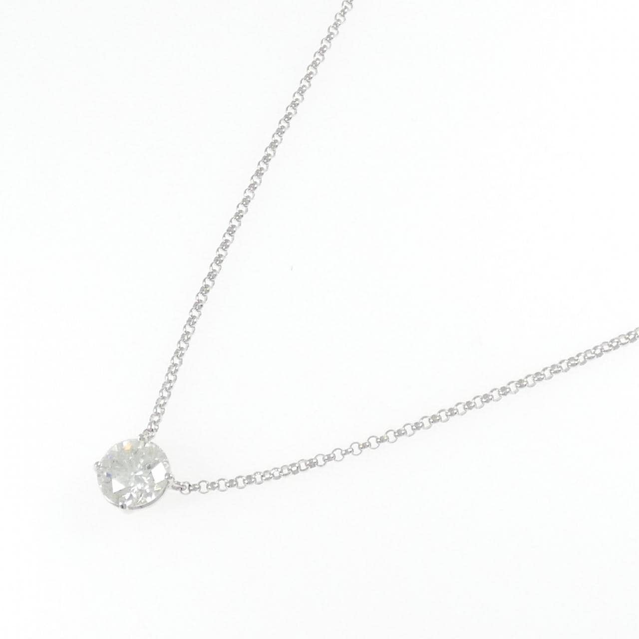 PT900/750WG ダイヤモンド ネックレス 1.841CT I I1 VG