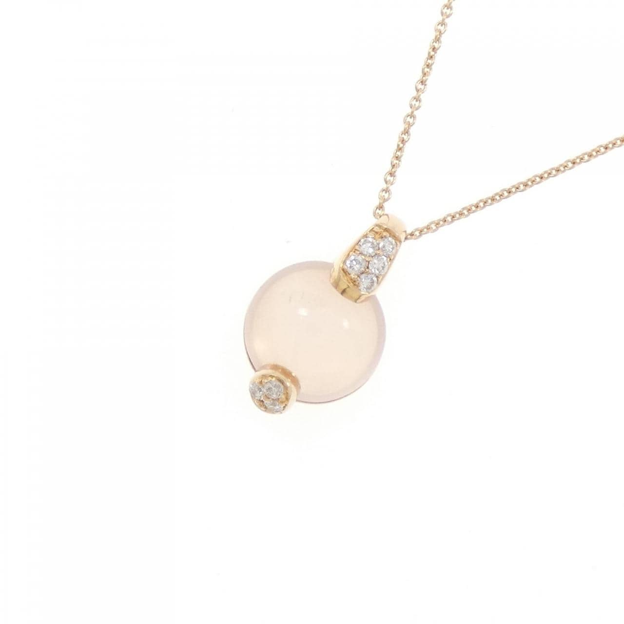 750PG ローズクオーツ ネックレス