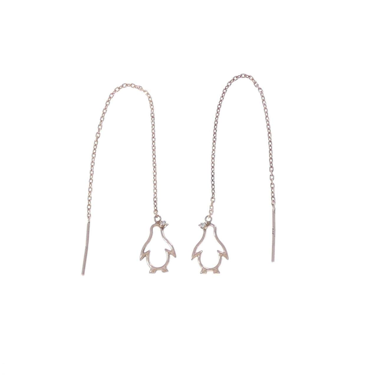 K10PG キュービック ピアス