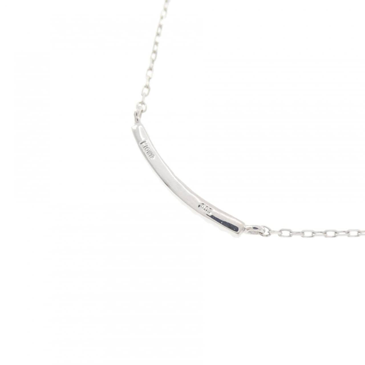 K10WG ダイヤモンド ネックレス 0.05CT