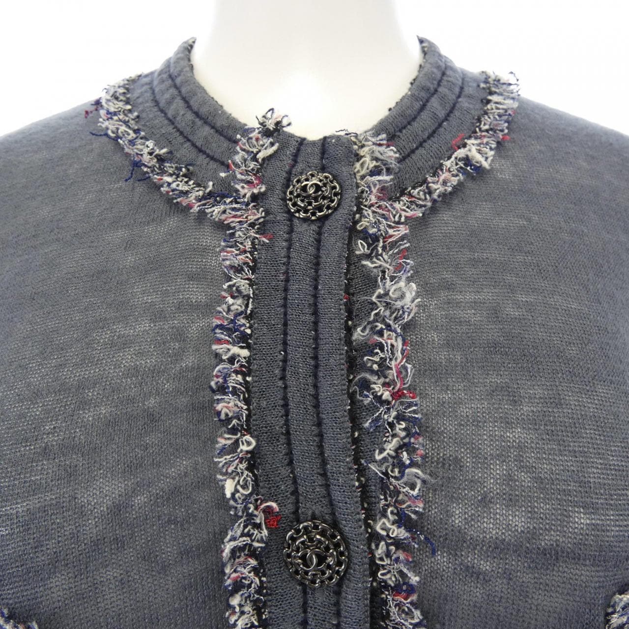 シャネル CHANEL P37863K02554 10P カーディガン